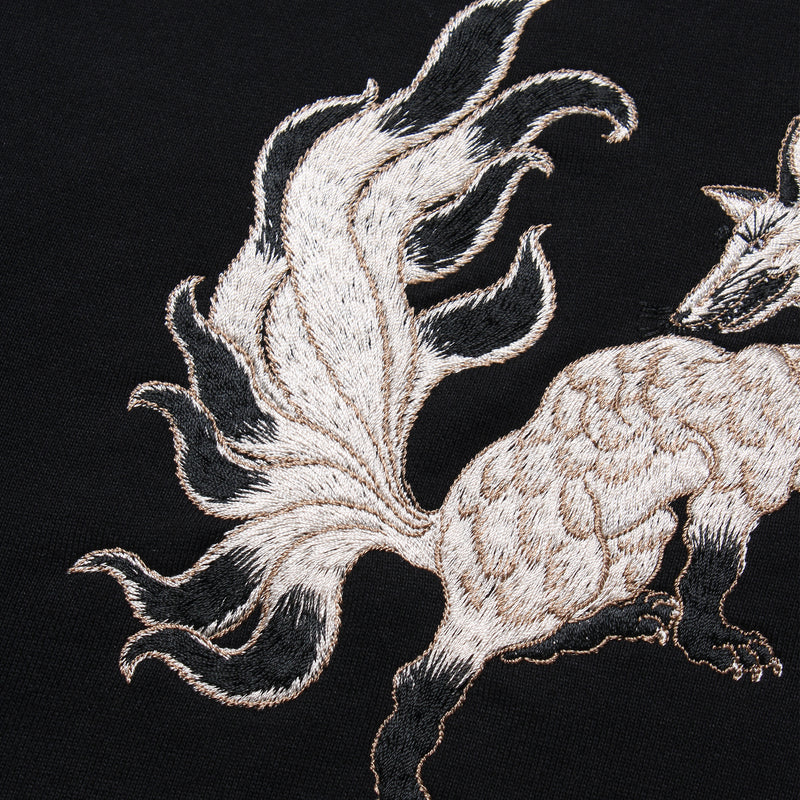 GAKKIN × BUDSPOOL 白墨狐 HOODED SWEAT SHIRT – GXX