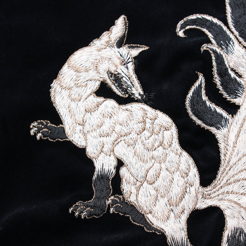 GAKKIN × BUDSPOOL 白墨狐 VELVETEEN SOUVENIR JACKET – GXX