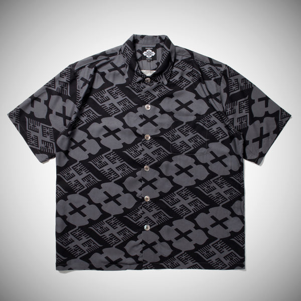 BUDSPOOL x GAKKIN 花罰 × 麻 PATTERN S/S SHIRT – GXX