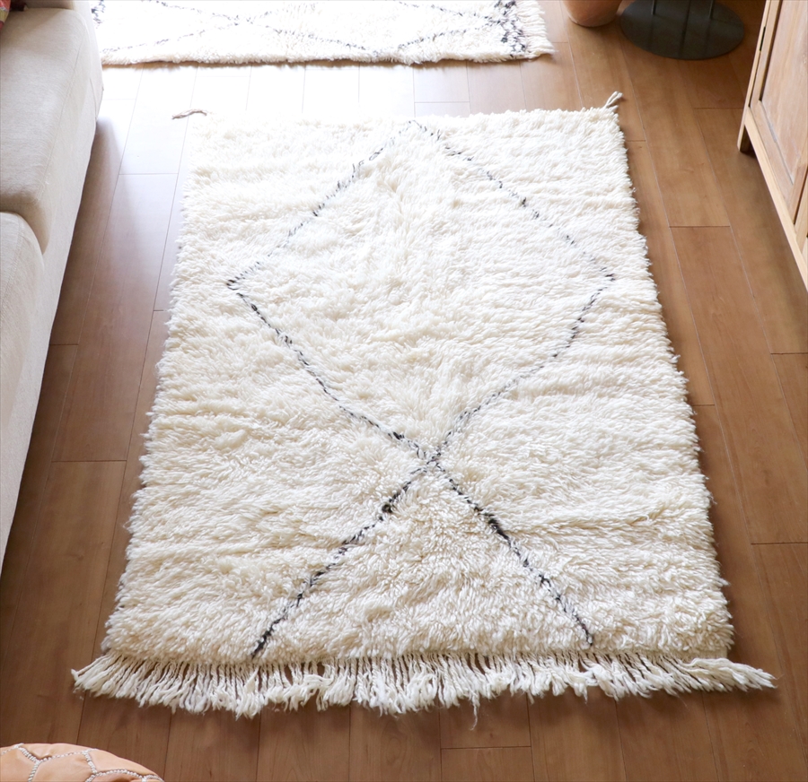 ベニワレン Beni Ouaren モロッコ エリアラグ Morocco157×105cm