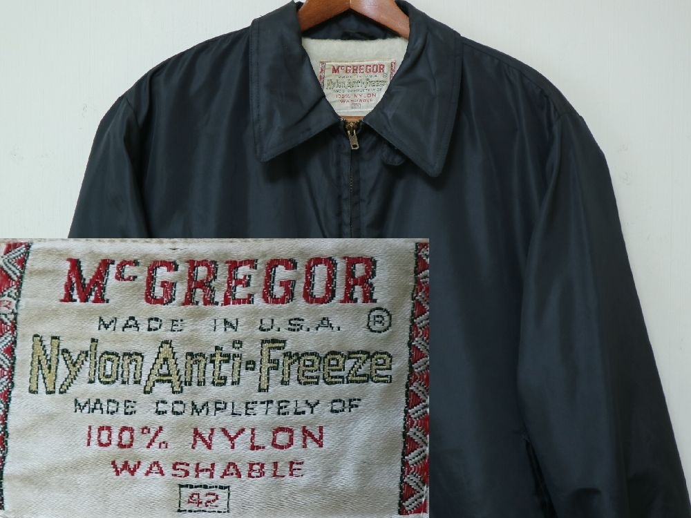 ビンテージ 50s USA製 McGregor マクレガー アンチ フリーズ