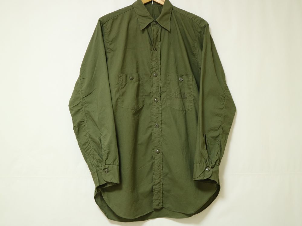 40s ビンテージ 米軍 実物 USN N-3 コットン ポプリン ユーティリティ