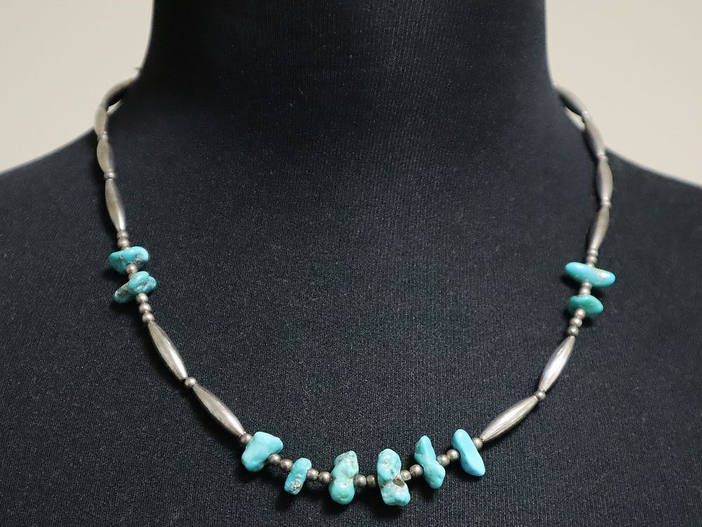 55.5cm OLD NAVAJO ビンテージ オールド ナバホ ターコイズ