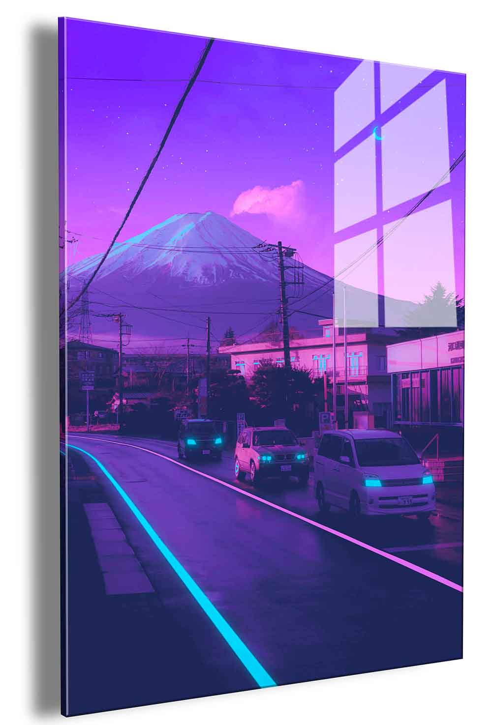 Purple Town – gallerypanda