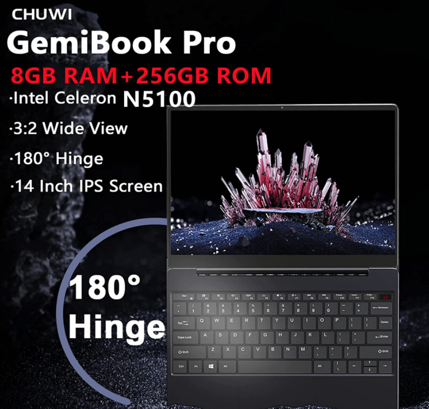 レビュー：3.7万円で買ったN5100搭載ノートPC「GemiBook Pro」の良かっ