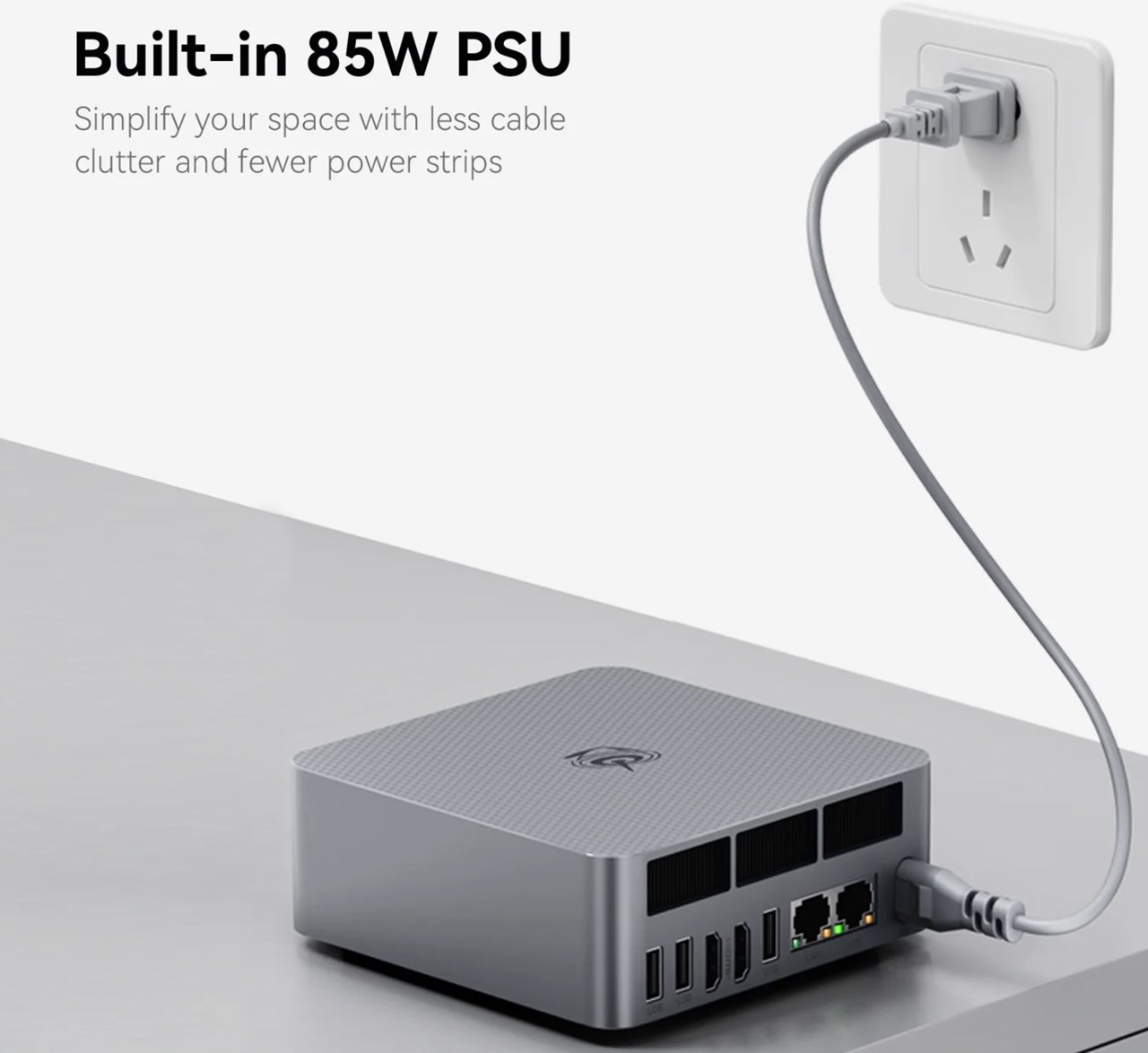 電源内蔵でデスクもスッキリなミニPC！Beelink EQR6のスペックまとめ