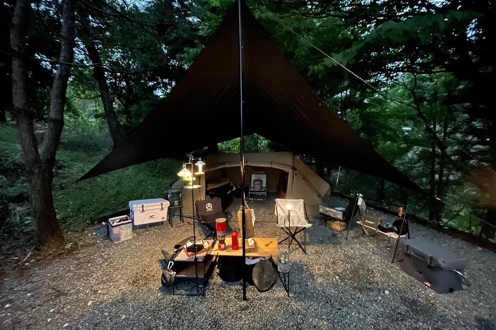 最強のタープ! あのマックワンが着弾してます! | 神戸市西区のキャンプ