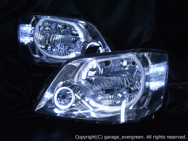 60系 ノア 前期 純正HID車用 純正ドレスアップヘッドライト LED