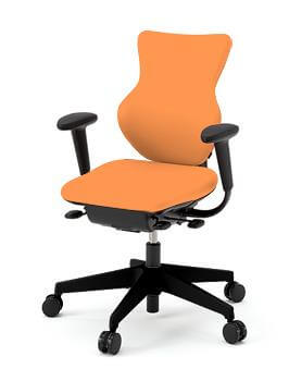 オフィスチェア ITOKI/イトーキ カシコ T型肘 ワークチェア KE348GJ