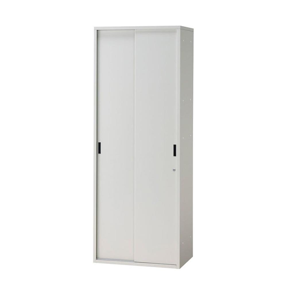 収納家具 スチール製書庫 収納庫 ラック 引違い保管庫 W70xD45xH185cm