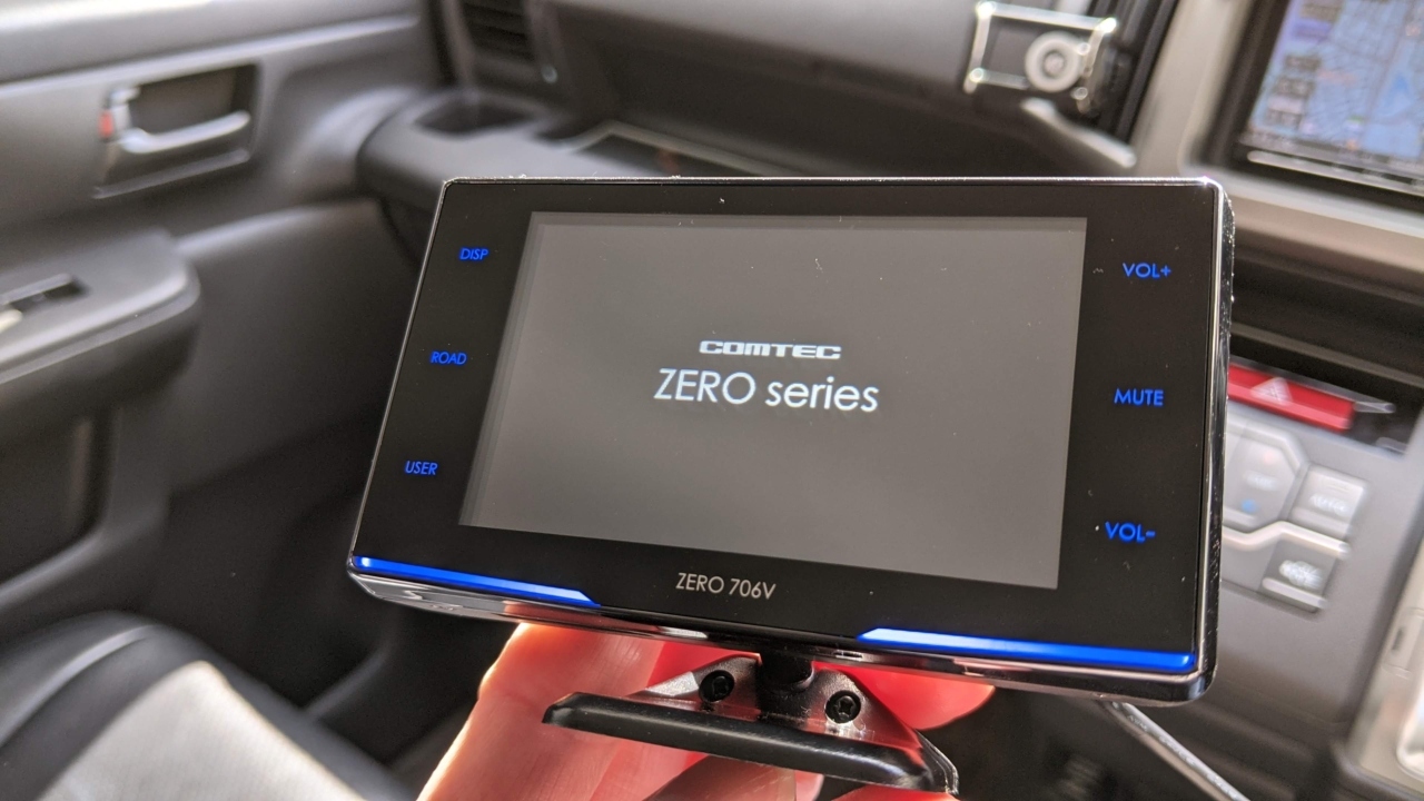 コムテックレーダー探知機 ZERO706V取付 - GarageLog