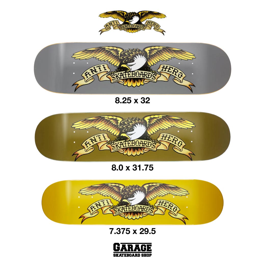 ANTIHERO（アンチヒーロー・アンタイヒーロー）SKATEBOARDS 新入荷
