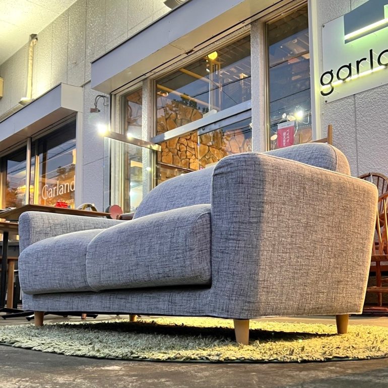 □Francfranc/フランフラン□ヌボラソファ グレー 2P 2人掛け | 入荷