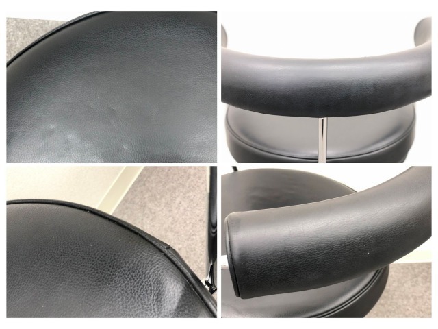 訳アリ品□Cassina/カッシーナ□LC7 スウィベルチェア ル