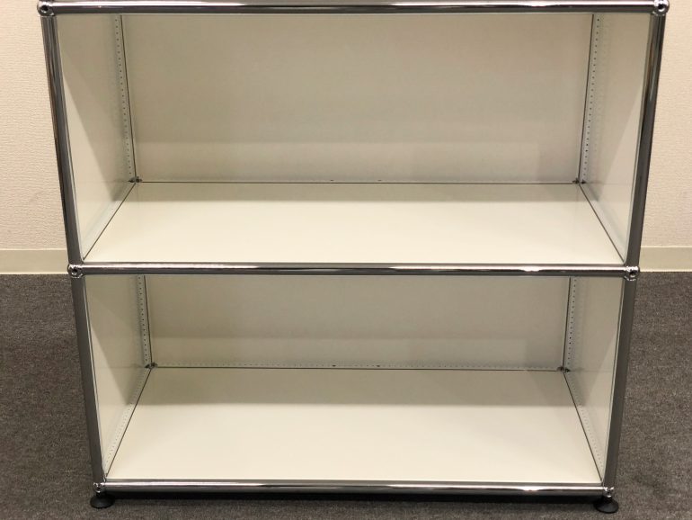 美品□USM/ハラーシステム□1列3段 オープンシェルフ 白 | 入荷商品