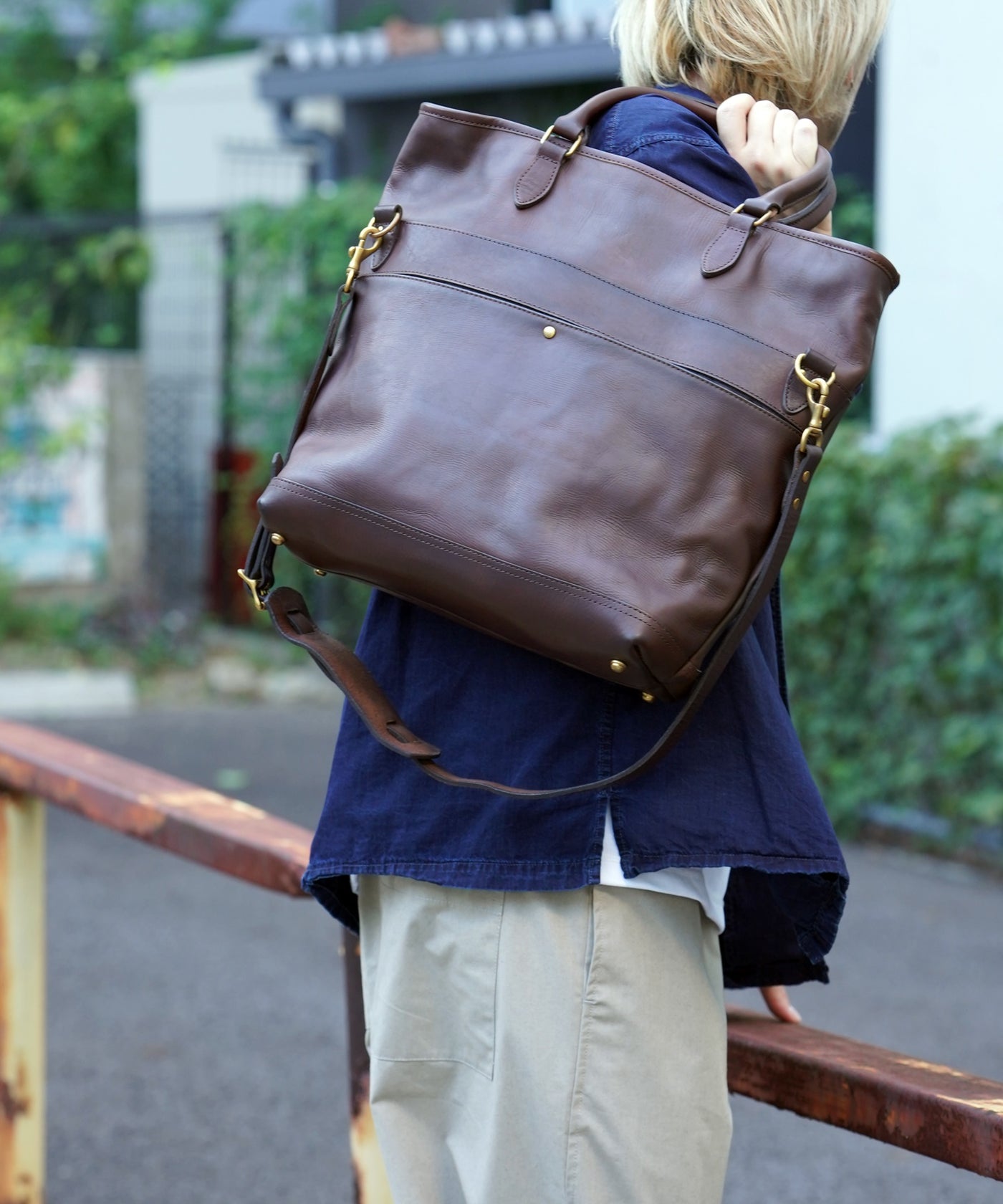 VASCO ヴァスコ / LEATHER NELSON 2way BAG レザーネルソン2ウェイ