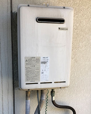 東京ガスKG-E516RFWA(RUX-V1616W)→ノーリツGQ-1639WS-1｜東京都調布市