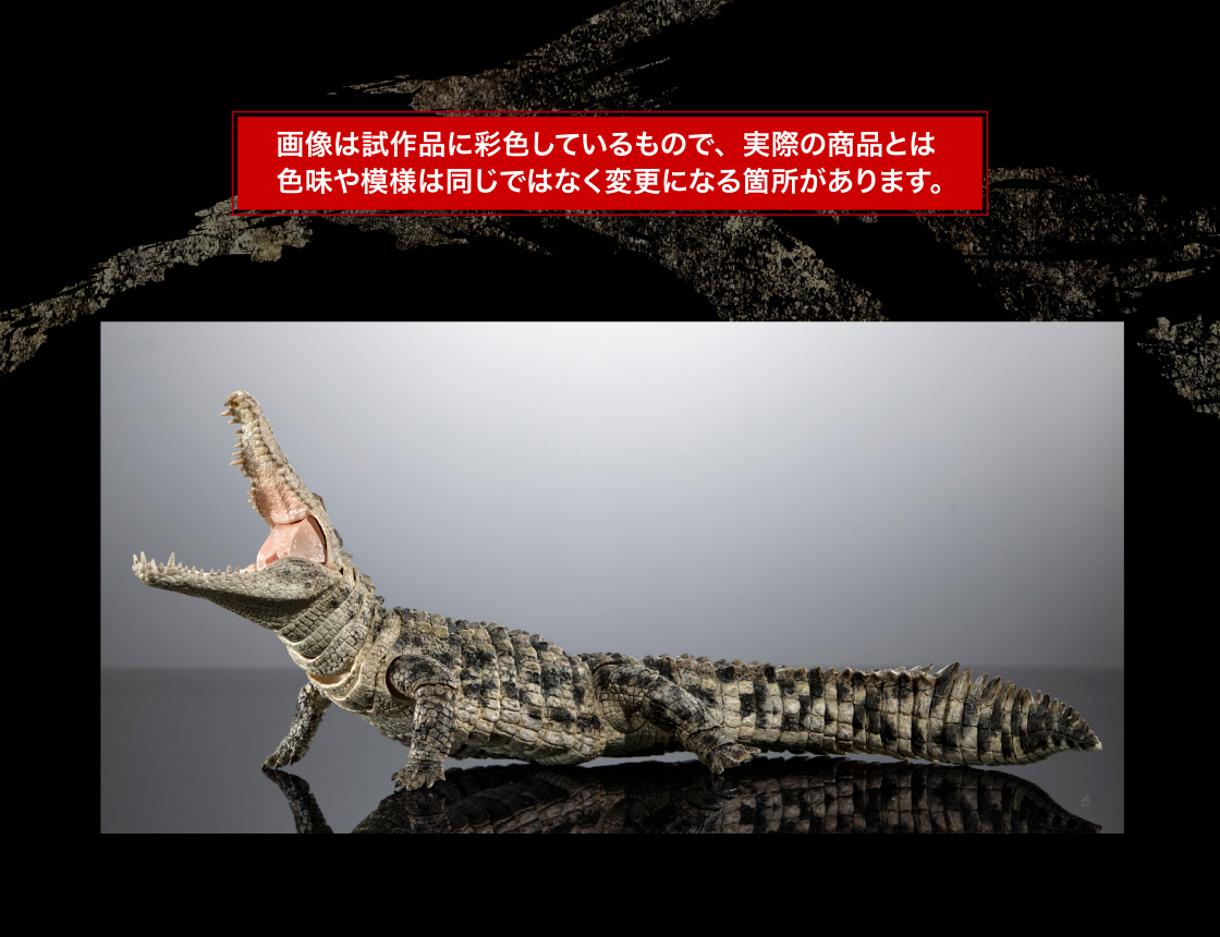 いきもの大図鑑 アルティメット ナイルワニ（ライトカラー）｜いきもの