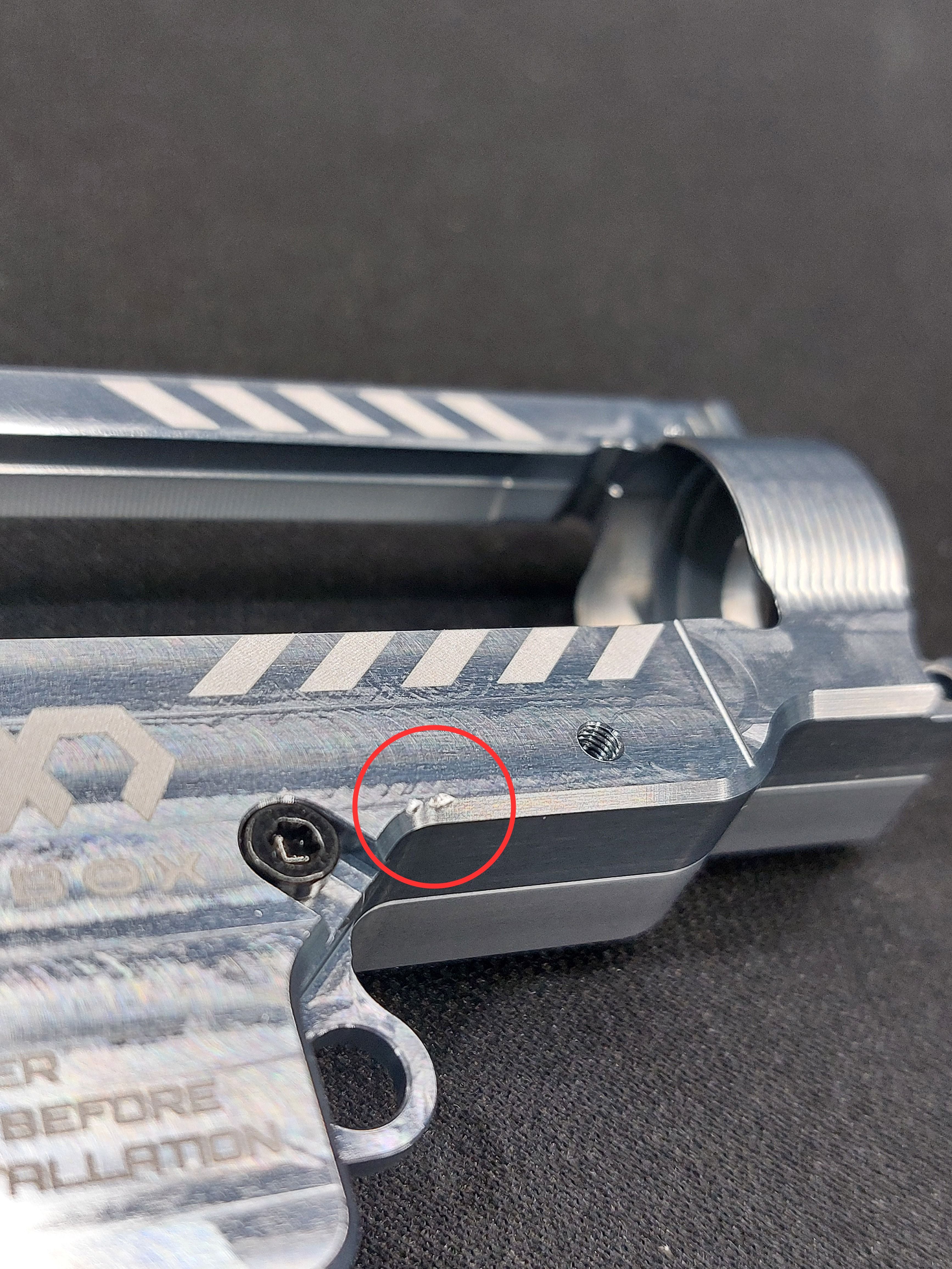 EON V2 Gearbox OUTLET VERSION rev. 2 [CNC] - Titanium / Silver