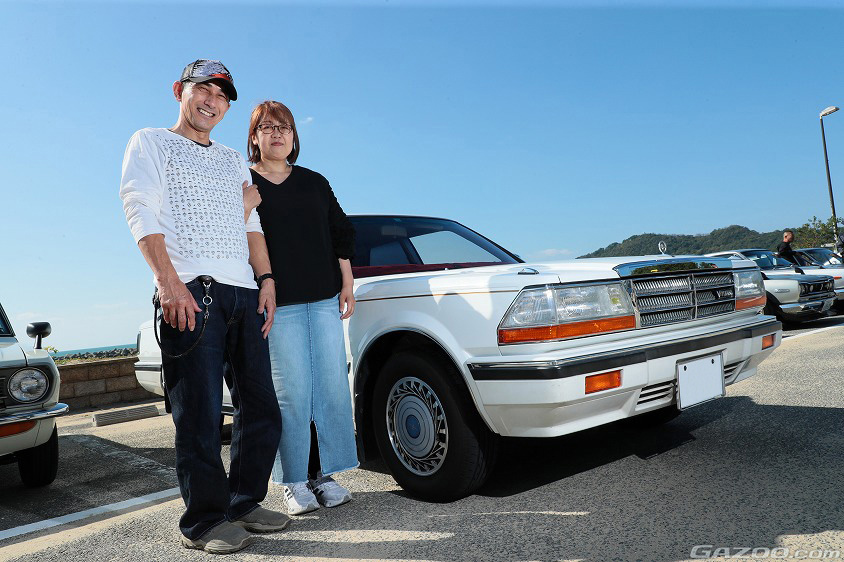 やっぱり角張った4ドアが好きなんですわ」。最初に憧れた日産 グロリア