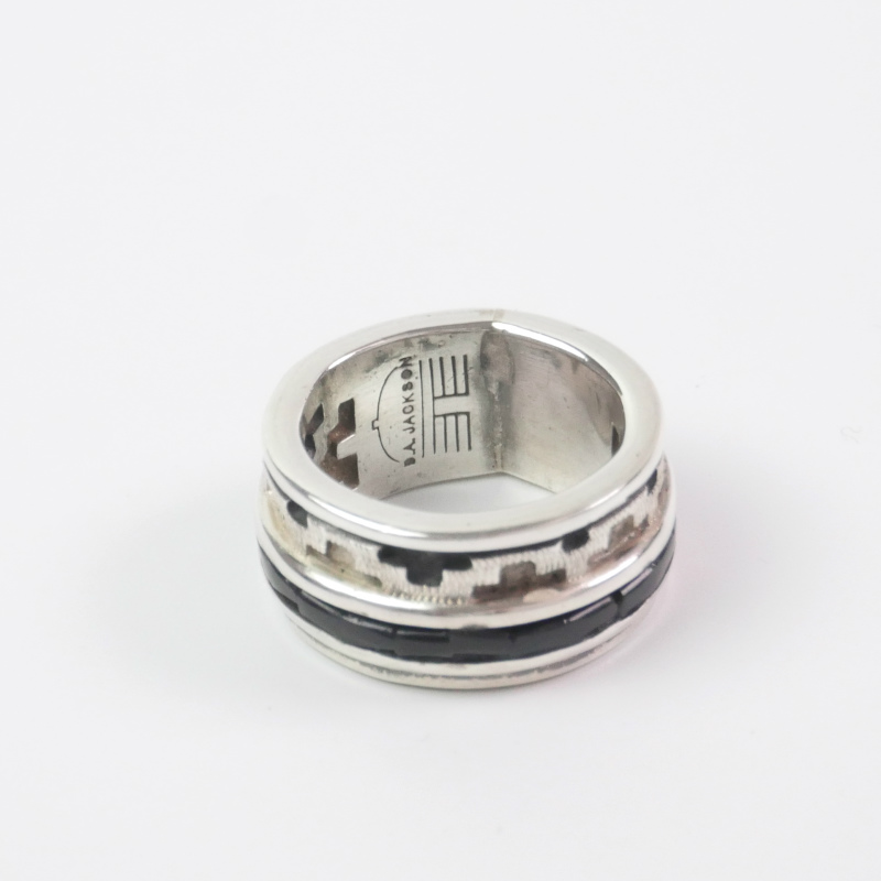 14.5号 ダンジャクソン ジェットヒシ×ダブルラグ リング｜マライカ公式通販