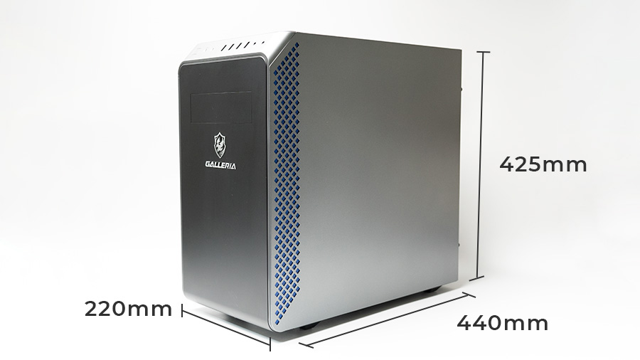 ドスパラのBTOゲーミングPC、ガレリアのミニタワーSKMケースをレビュー