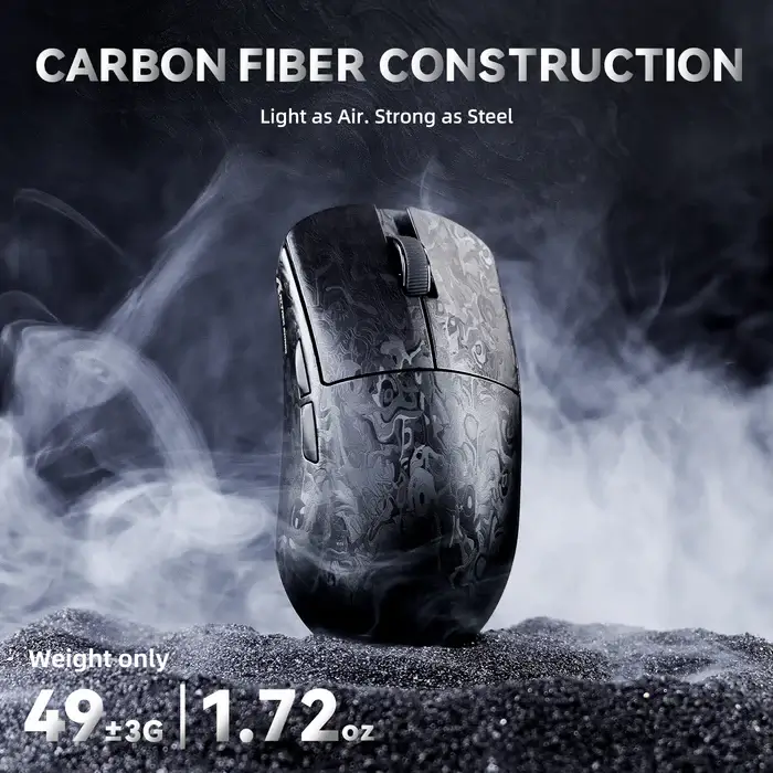 ATTACK SHARK 「R11 Ultra」 徹底レビュー｜49gカーボンファイバーと