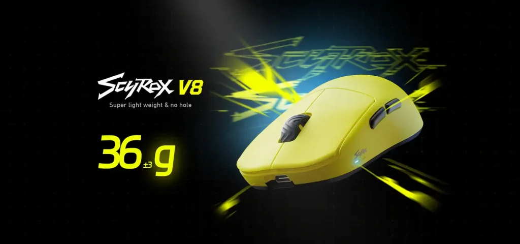 Scyrox 「V8」 レビュー｜超軽量36g＆8000Hz対応！最強ゲーミング