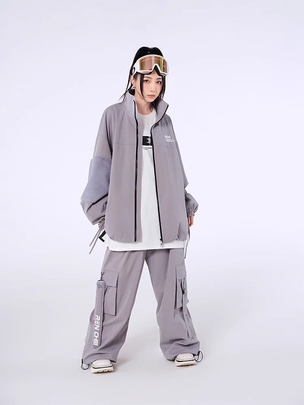 Qoo10] スノーボードウェア 上下セット レディー