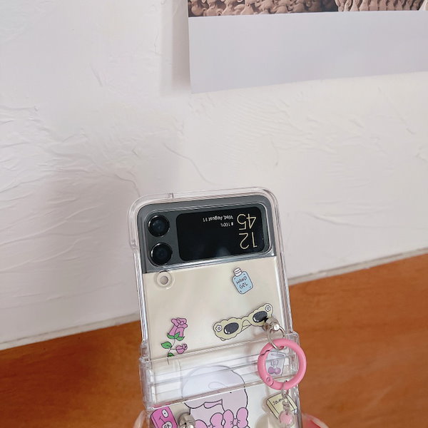 Qoo10] 韓国 スマホケース エスターバニー Ga