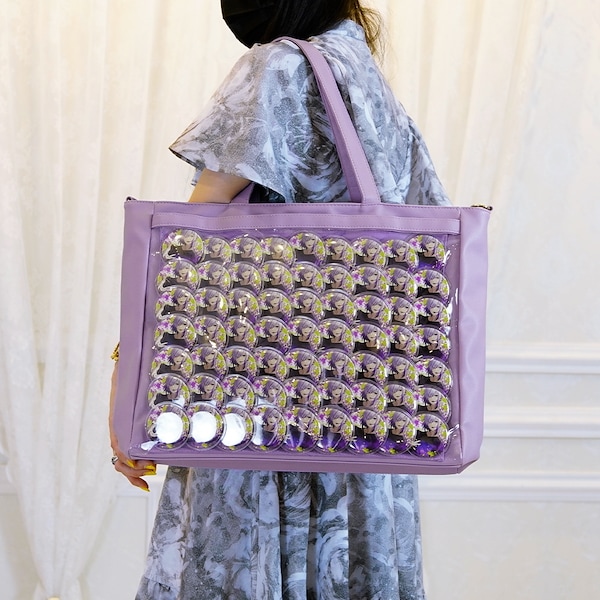 Qoo10 ザッカマート A3 痛バッグ 推し活 スクエア ラージ