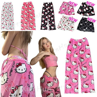 Qoo10] 【春夏の新作】キティちゃん パジャマ ハ