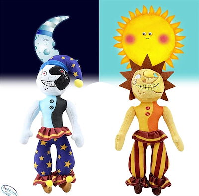 Qoo10] FNAFサンとムーンぬいぐるみ 13イン : おもちゃ・知育