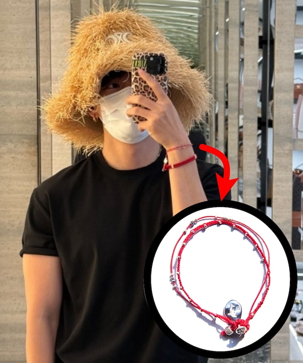 Qoo10 NiRO SERENDIPITY BTS テテ着用 ブレスレット 一粒ジュ