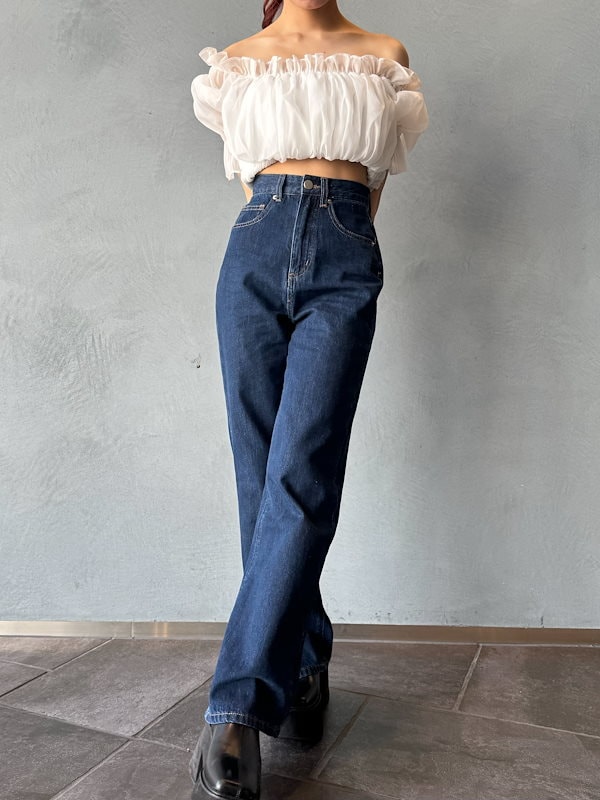 Qoo10] TWWデニム 骨格ウェーブ優勝デニム