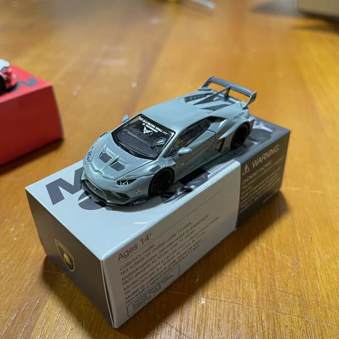 MINIGT 1:64 Lamborghini Huracán GT FIGHTERS WORKS Alloy Model Car