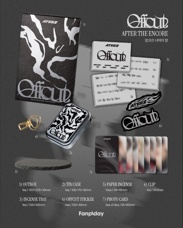 Qoo10] 4種SET【付属トレカ付き】 ATEEZ