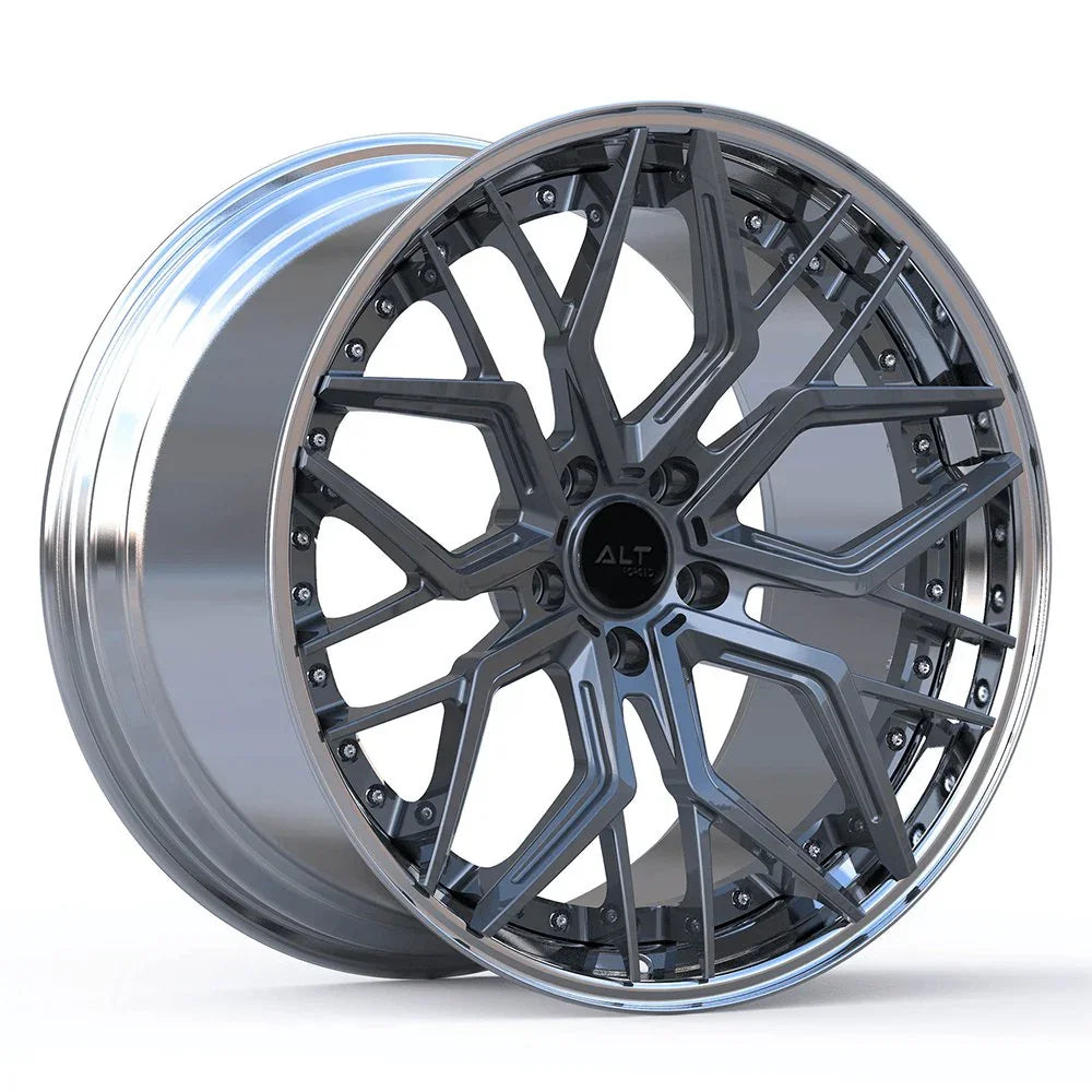 DL20 2-Piece Forged wheels 20x9 / 21x12 for C8 Corvette Stingray