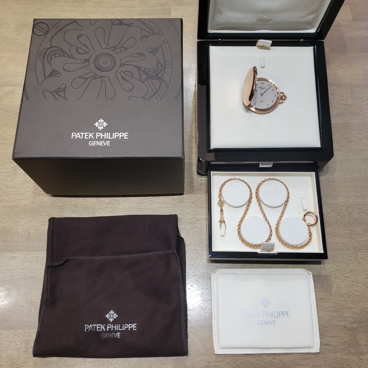 パテック・フィリップ ポケットウォッチ ハンターケース 980R-001 純正