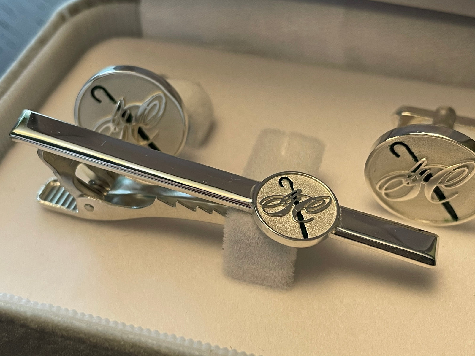 純銀製 オリジナルカフス＆ネクタイピンセット GENT'S CODE – GENT'S CODE