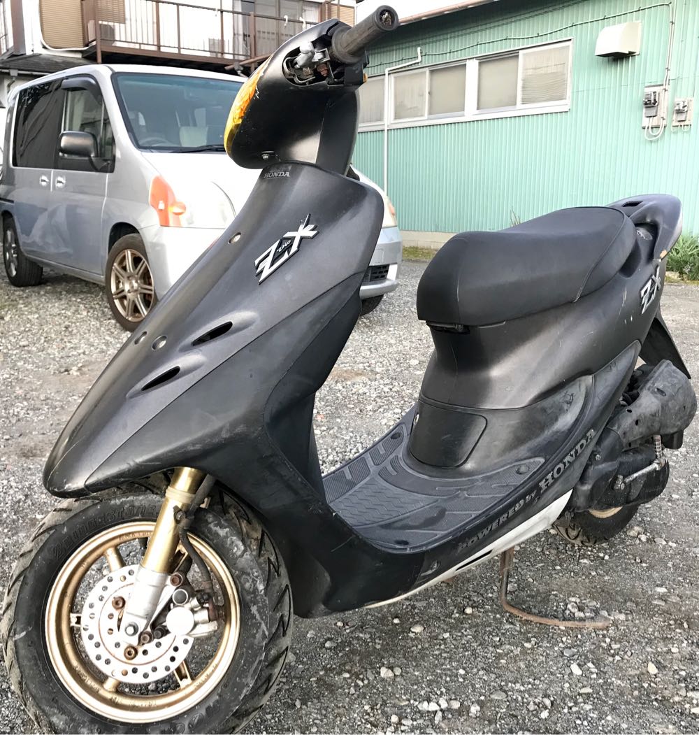 ライブディオZX 規制前マットブラック 自賠責1年付き価格 ¥69,800