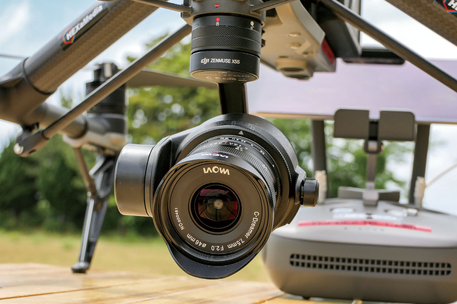 DJIドローン Inspire 2×Zenmuse X5S レンズ交換の魅力とは？レンズを