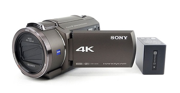 SONY 4K対応ビデオカメラ FDR-AX45A ブラウン | カメラのお試し