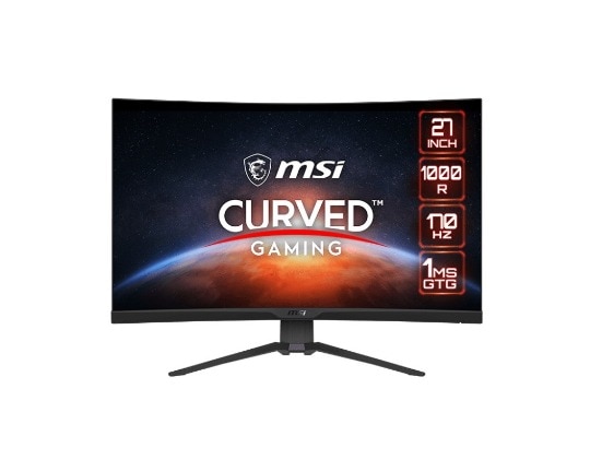 MSI ゲーミングモニター MAG275CQRFQD［WQHD(2560×1440）/27型/ワイド