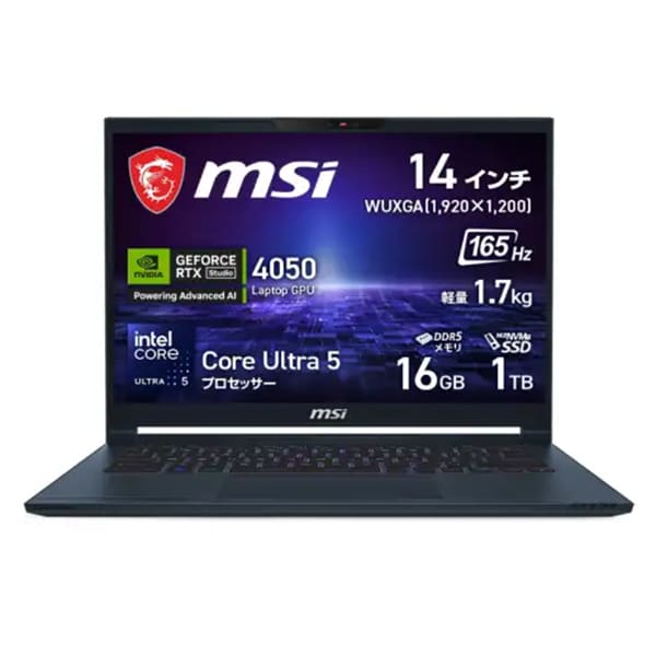 MSI ゲーミングノートパソコン Thin-15-B2RVE-6959JP コスモスグレイ
