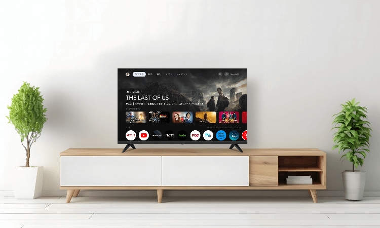 43V型 4K対応チューナーレステレビ GH-GTVM43AG-BK - GEO Online/ゲオ