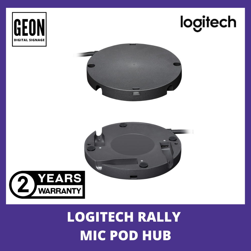 Logitech Rally Mic Pod Hub for Customize Microphone - Geon Asia