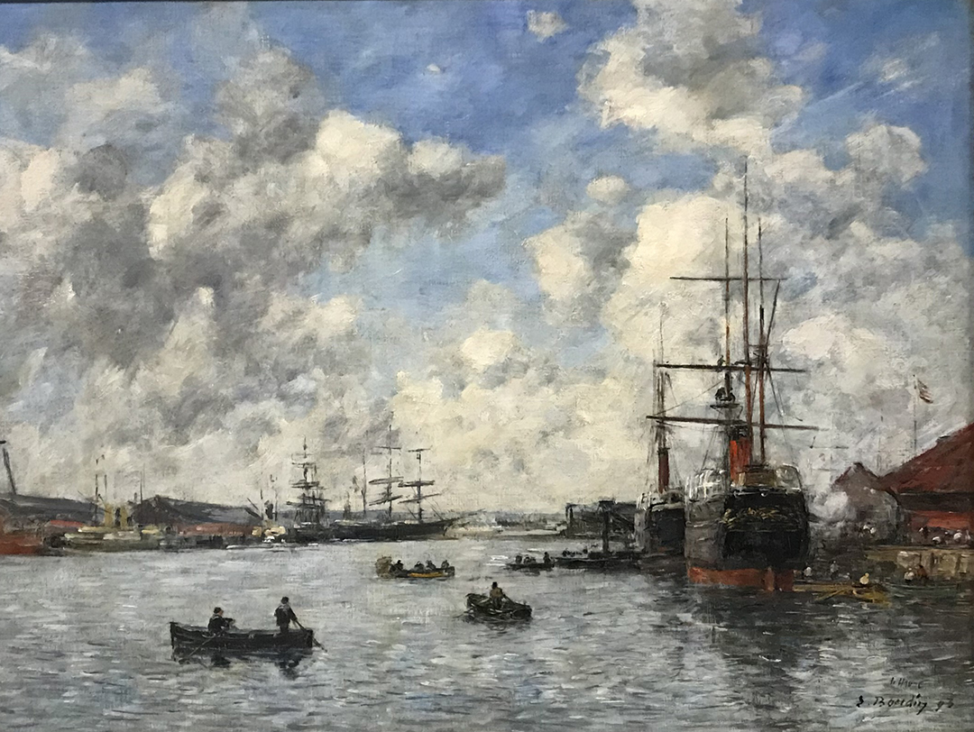 New acquisition: Eugène Boudin landscape - Georgia Museum of Art