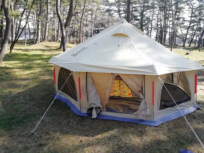 製品レビュー】タケノコテントミニをゲットしました！ワンルームテント