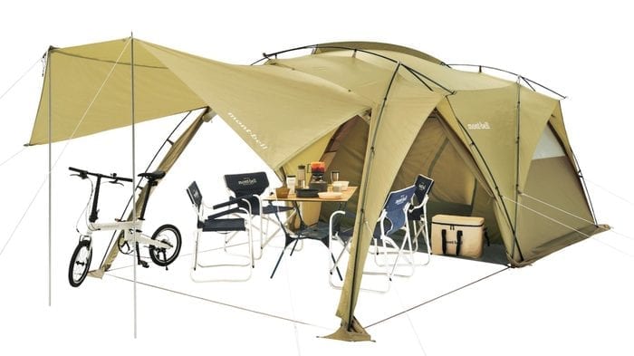 mont-bell（モンベル）初の2ルームテント『ムーンライト キャビン4』が